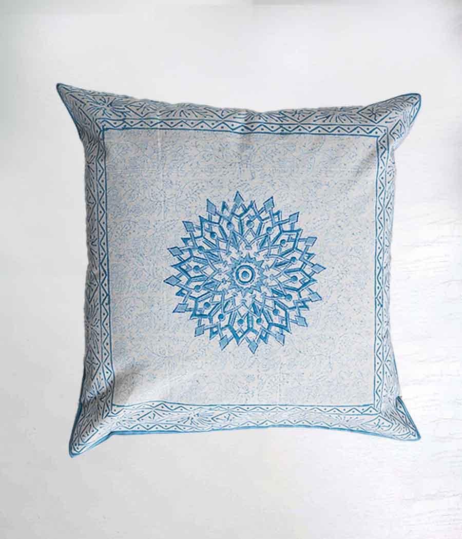 Blue Chakra Cushion Cover 