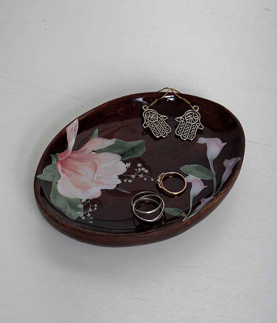 Peony Trinket Dish