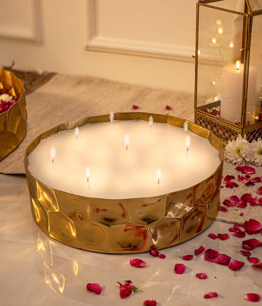 Grande Brass Urali Candle